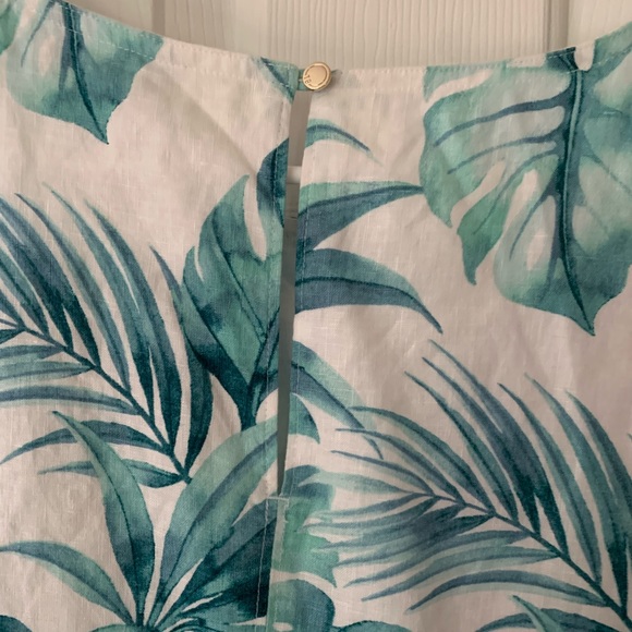 NWT Tommy Bahama Island Breeze Ruffle Sleeve linen dress, size Medium. - Picture 6 of 15